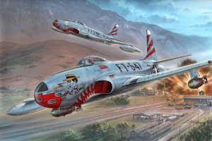 SPECIAL HOBBY 32048 - 1:32 F-80C Shooting Star Over Korea