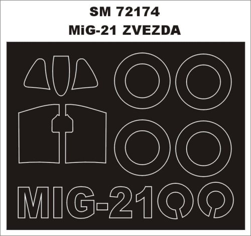 Go to product MONTEX SM72174 - 1:72 MiG-21