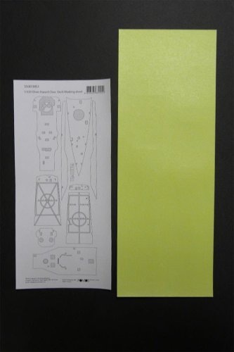 Go to product Pontos 35001MS1 - 1:350 USS Oliver Hazard Perry Class Deck Masking Sheet