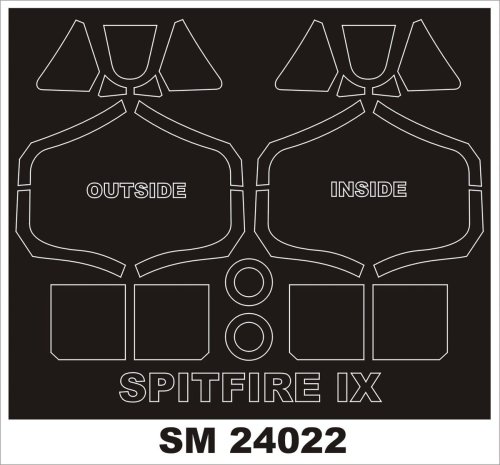 Go to product Montex SM24022 - 1:24 Spitfire IX