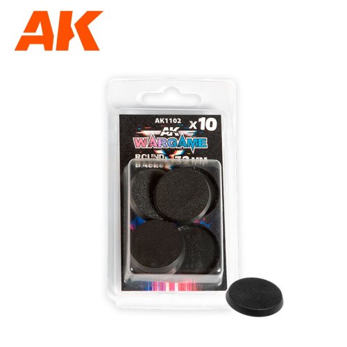 Go to product AK Interactive 1102 - Figure bases. Round -  32 mm - 10 pcs