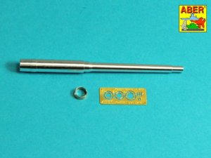 Aber 35L-334 - 1:35 88mm KwK 36 L/56 gun barrel for Tiger I Ausf.E tank - no muzzle brake
