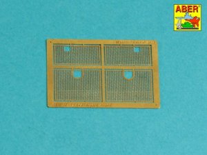 Aber 72A14 - 1:72 Photoetched grilles for Tiger I tank