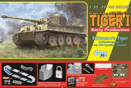 Go to product Dragon 6990 - 1:35 Sd.Kfz. 181 Tiger I Early Production Wittmann's Tiger