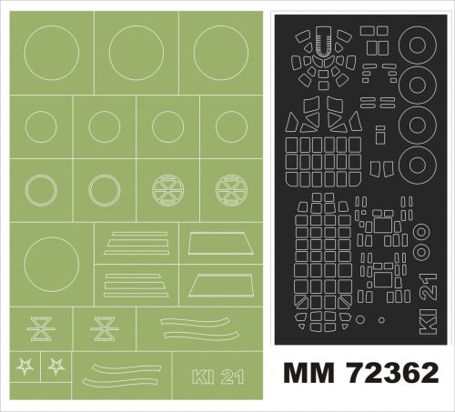Go to product Montex MM72362 - 1:72 Ki-21 Sally
