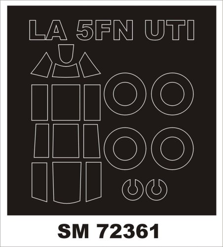 Go to product Montex SM72361 - 1:72 La-5FN UTI