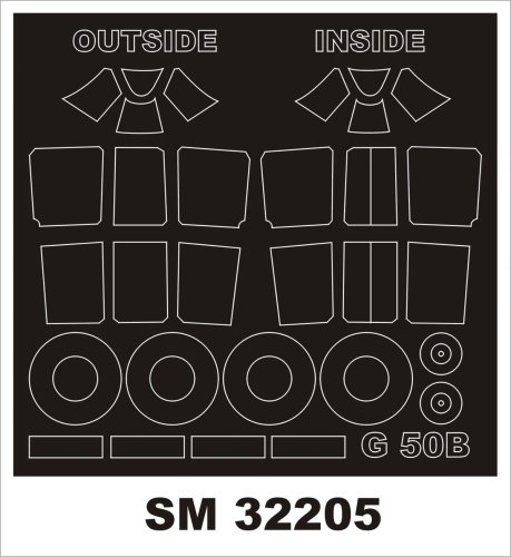 Go to product Montex SM32205 - 1:32 Fiat G-50B