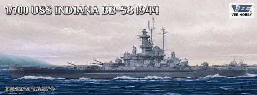 Go to product Vee Hobby V57006 - 1:700 USS Indiana BB-58 1944