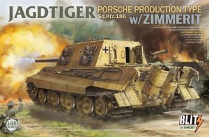 Takom 8012 - 1:35 Jagdtiger Porsche Production Type w/Zimmerit Sd.Kfz.186