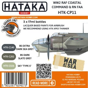 Hataka CP11 - WW2 RAF Coastal Command & RN FAA paint set