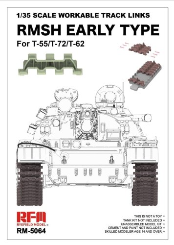 Go to product Rye Field Model 5064 - 1:35 RMSH Early Type for T-55 / T-72 / T-62
