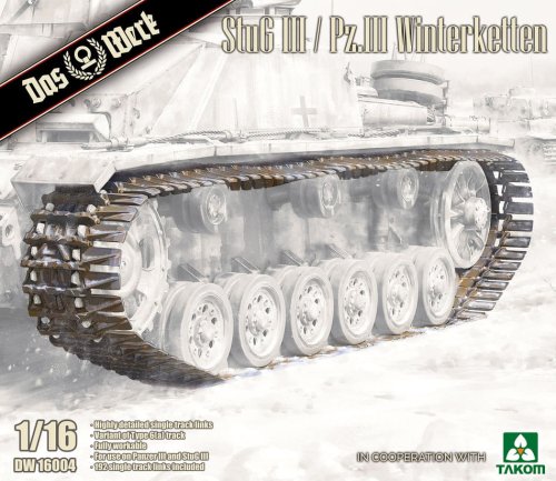 Go to product Das Werk DW16004 - 1:16 StuG III / Pz.III Winterketten