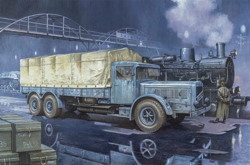 Go to product Roden 822 - 1:35 Vomag 8 LKW WWII German Heavy Truck