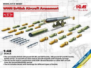 ICM 48407 - 1:48 WWII British Aircraft Armament