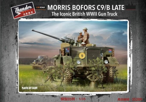 Go to product Thunder Model 35209 - 1:35 Morris Bofors C9/B Late The Iconic British WWII Gun Truck