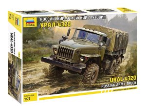 Zvezda 5050 - 1:72 Ural-4320 Russian Army Truck