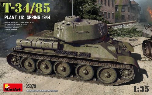 Go to product Miniart 35379 - 1:35 T-34/85 Plant 112 Spring 1944
