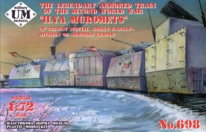 Unimodels UM-MT 698 - 1:72 Ilya Muromets The Legendary Armored Train of WWII