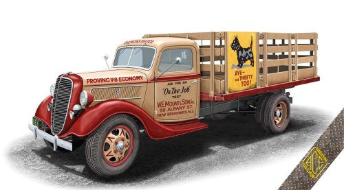 Go to product Ace 72584 - 1:72 V-8 Stake Truck US m. 1936/37