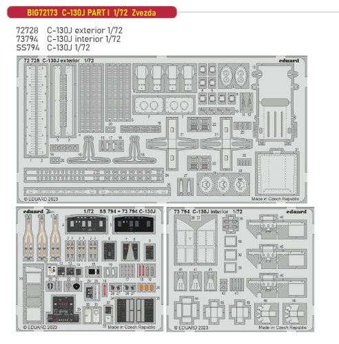 Go to product Eduard BIG72173 - 1:72 C-130J Part I