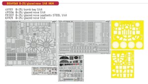 Eduard BIG49368 - 1:48 B-25J glazed nose