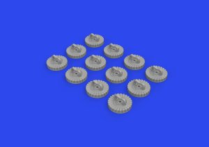 Eduard 648867 - 1:48 Lewis 47-cartridges ammo magazines Print 3D