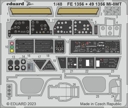 Go to product Eduard FE1356 - 1:48 Mi-8MT