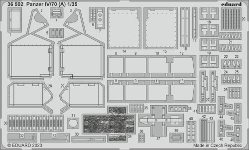 Go to product Eduard 36502 - 1:35 Panzer IV/70 (A)