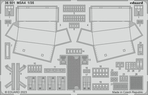 Go to product Eduard 36501 - 1:35 M3A4