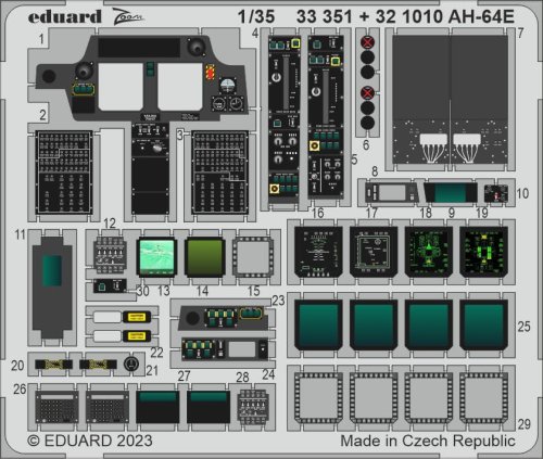 Go to product Eduard 33351 - 1:35 AH-64E