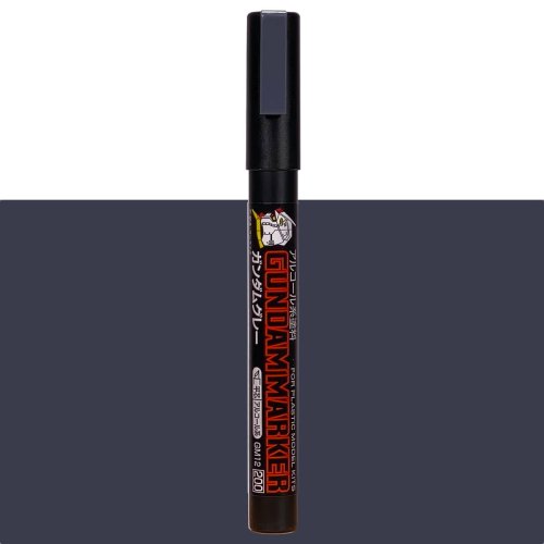Go to product Mr.Hobby GM12 - Gundam Marker Gray Paint Type