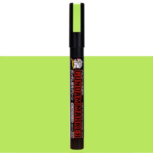 Go to product Mr.Hobby GM15 - Gundam Marker Green Fluorescent Paint Type