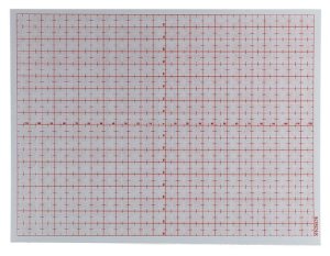 Border BD0010-0,5 - Styrene sheet with grid 0.5mm 250x190mm 3 pcs