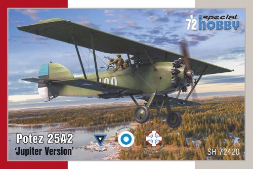 Go to product Special Hobby 72420 - 1:72 Potez 25A2 Jupiter Version