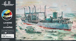 Heller 55050 - 1:400 La Seine + La Saone - model set