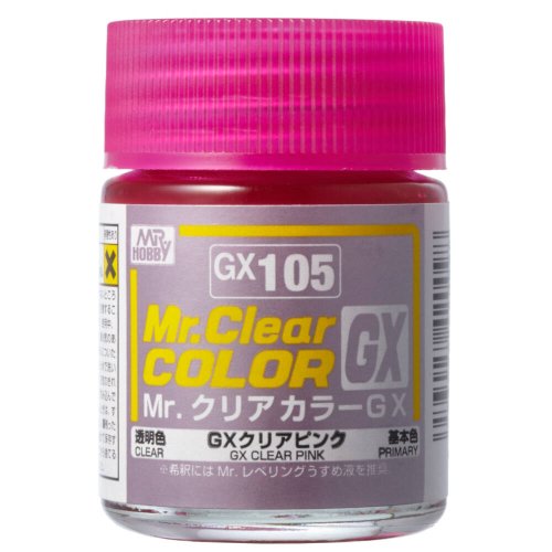 Go to product Mr.Hobby GX105 - Mr. Clear Color Pink 18 ml