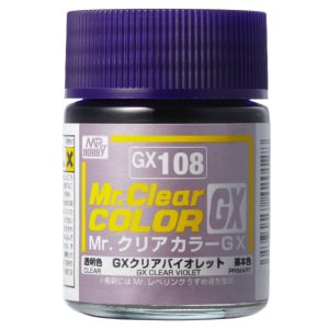 Mr.Hobby GX108 - Mr. Clear Color Violet 18 ml