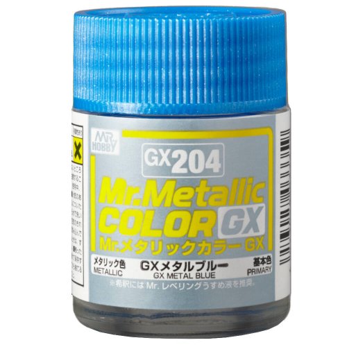 Go to product Mr.Hobby GX204 - Mr. Metallic Color Blue 18 ml