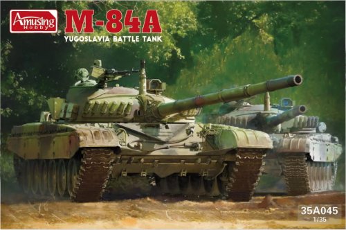 Go to product Amusing Hobby 35A045 - 1:35 M-84A Yugoslavia Battle Tank