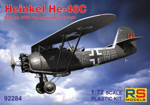 Go to product RS Models 92284 - 1:72 Heinkel He-46C