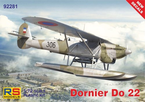 Go to product RS Models 92281 - 1:72 Dornier Do 22