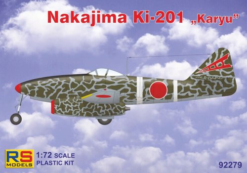 Go to product RS Models 92279 - 1:72 Nakajima Ki-201 Karyu