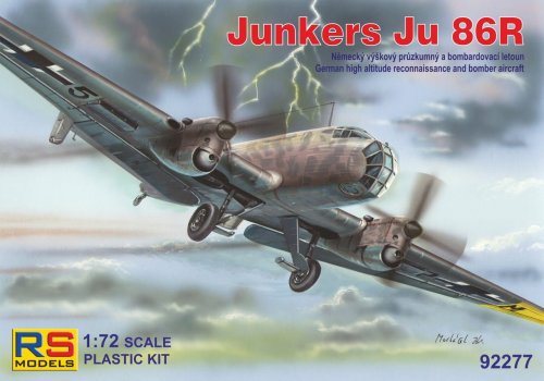 Go to product RS Models 92277 - 1:72 Junkers Ju 86R
