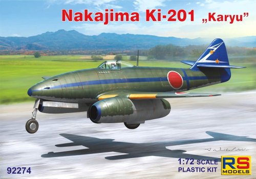 Go to product RS Models 92274 - 1:72 Nakajima Ki-201 Karyu