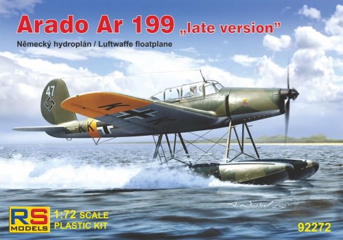 Go to product RS Models 92272 - 1:72 Arado Ar 199 Late Version