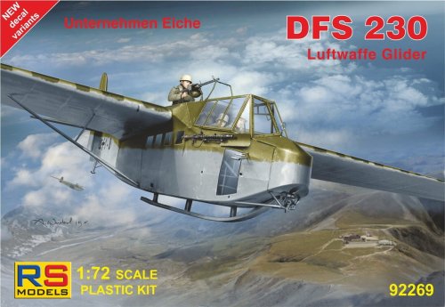 Go to product RS Models 92269 - 1:72 DFS 230 Luftwaffe Glider