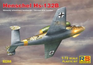 RS Models 92268 - 1:72 Henschel Hs-132B