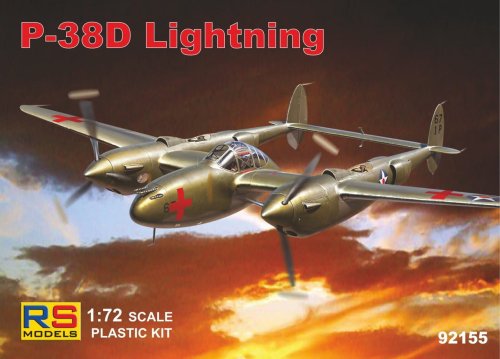 Go to product Rs Models 92155 - 1:72 P-38D Lightning