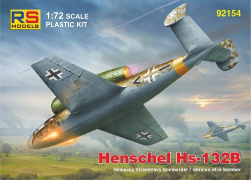 Go to product Rs Models 92154 - 1:72 Henschel Hs-132B