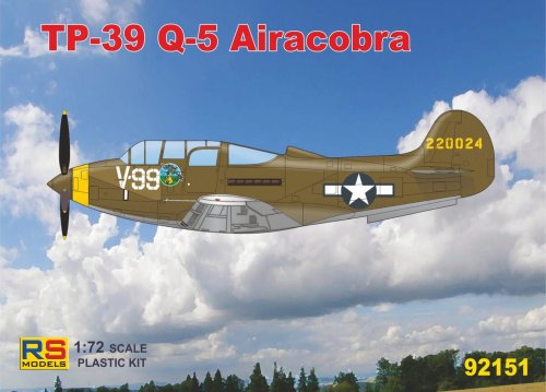 Go to product Rs Models 92151 - 1:72 TP-39 Q-5 Airacobra Trainer